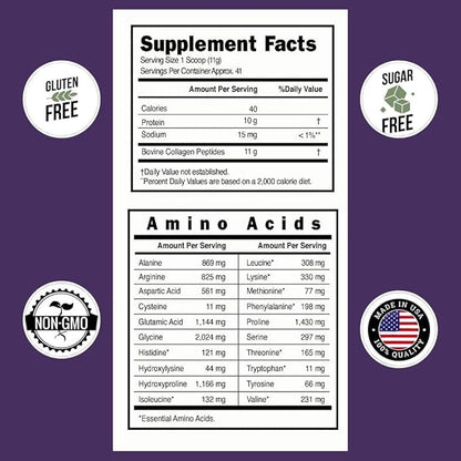 Simply Collagen® Hydrolyzed Collagen Peptides 41 Servings