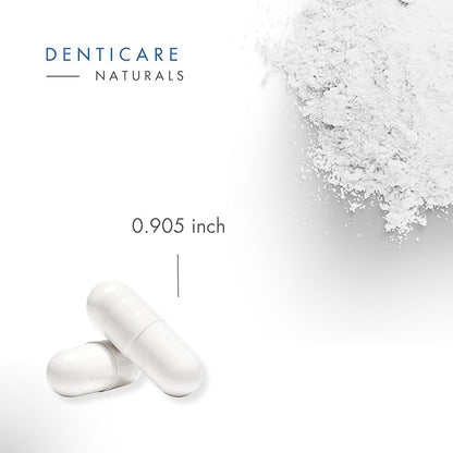 Denticare Bite-Guard for Teeth Grinding & Clenching, TMJ Relief, Calms Jaw with Magnesium - 90 Caps