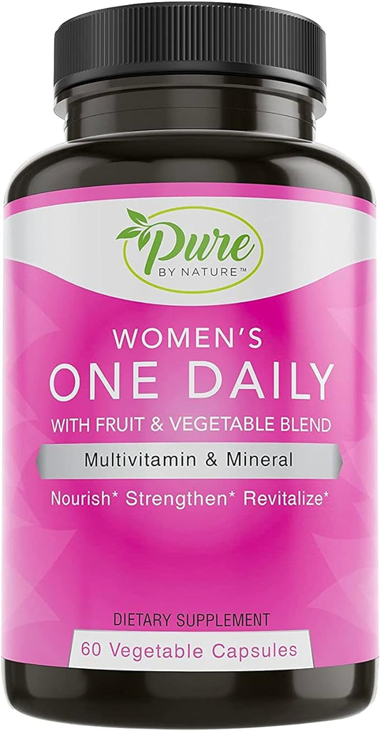 Pure By Nature One-Daily Multivitamin 60 Veggie