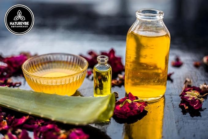 Naturevibe Botanicals Aloevera Oil 32 Ounces 100% Pure