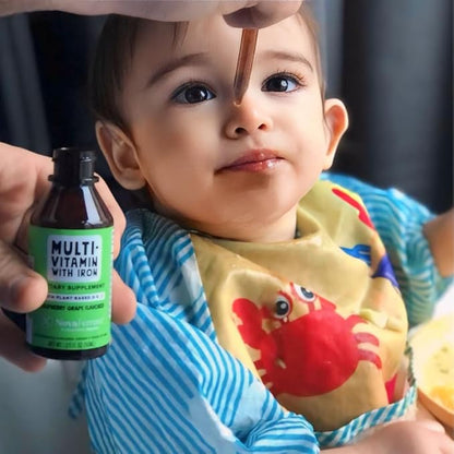 NovaFerrum Delish | Vegan Multivitamin D-3 | 1.69 Fl (50 mL)