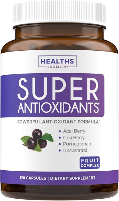 Super Antioxidants Supplement 120 Capsules