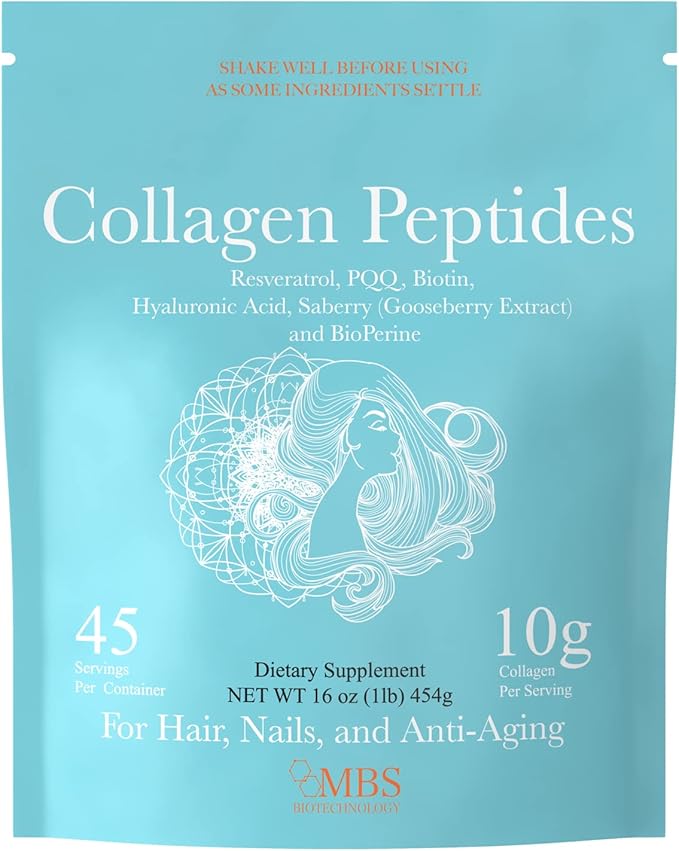 45 Servings. Best Collagen Peptides Powder