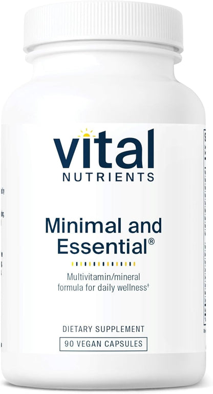 Vital Nutrients Minimal and Essential Multivitamin 90 Capsules