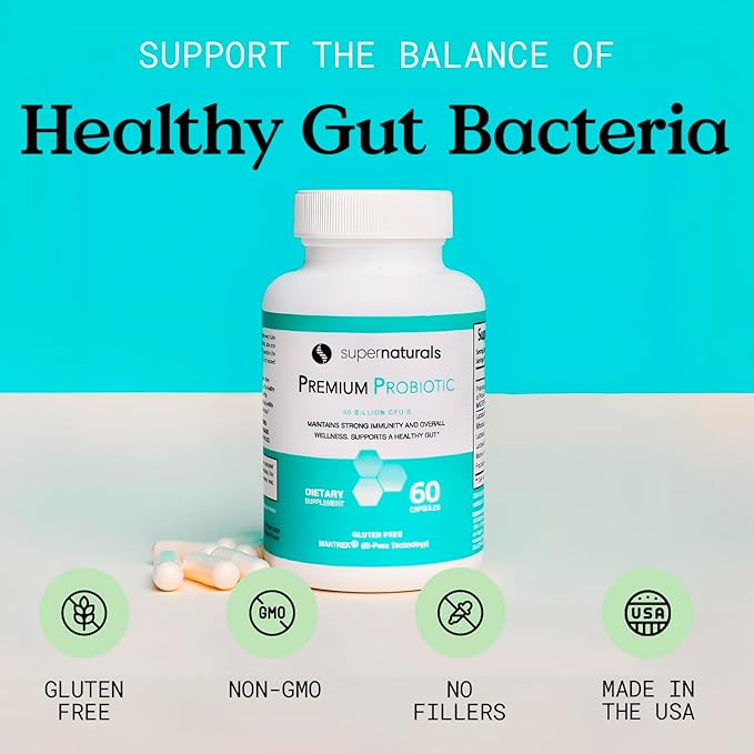 Premium Probiotics, 40 Billion CFU Probiotics 60 Probiotic