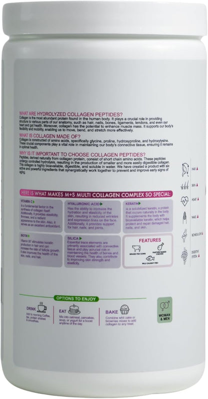 M+S Multi Collagen Complex – Hydrolyzed