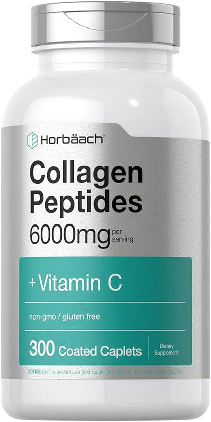 Horbäach Collagen Peptides 6000mg 300 Caplet
