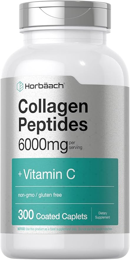 Horbäach Collagen Peptides 6000mg 300 Caplet
