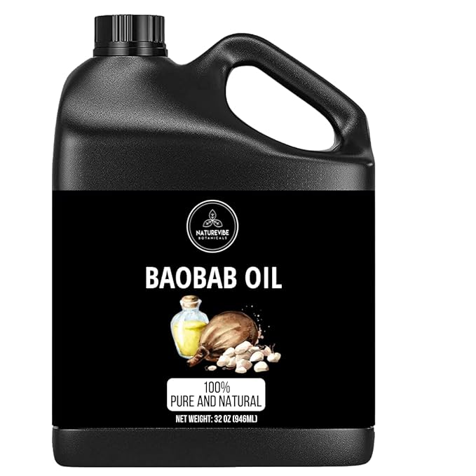 Naturevibe Botanicals Baobab Oil 32 Ounces 100% Pure