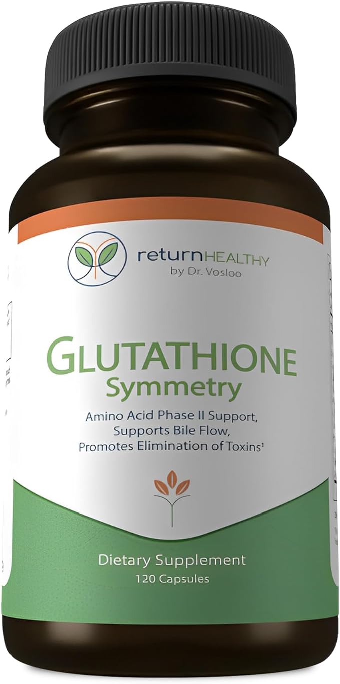 Glutathione Symmetry | S-Acetyl Glutathione Supplement 120 caps