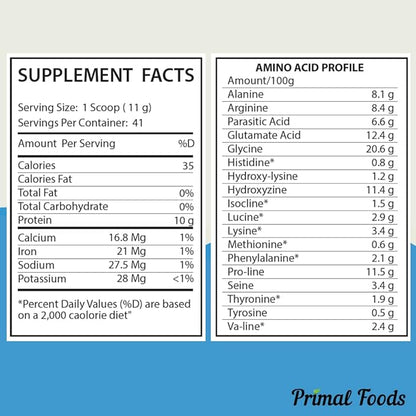 Primal Foods Collagen Peptides Powder 16 Oz,16.0 Oz,16.0 Ounce