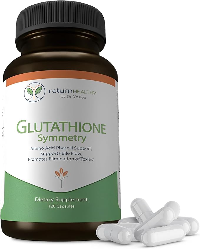 Glutathione Symmetry | S-Acetyl Glutathione Supplement 120 caps