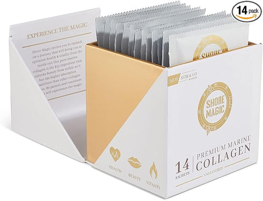 Premium Marine Collagen Powder with Type 14 Stir (10g Each)