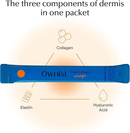 Triple Collagen Liquid Packets On-The-Go 14 Individual