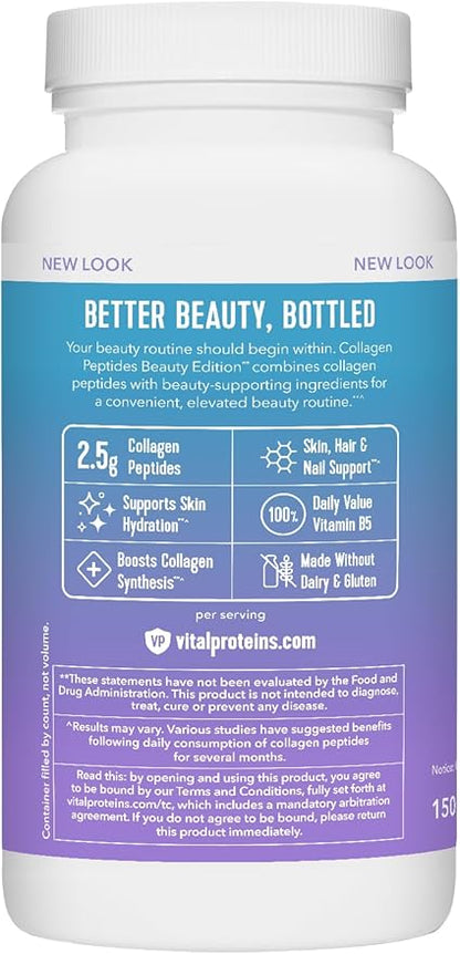 Vital Proteins Collagen Peptides Beauty Edition 2.5g of 30 Servings