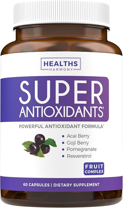 Super Antioxidants Supplement 60 Capsules