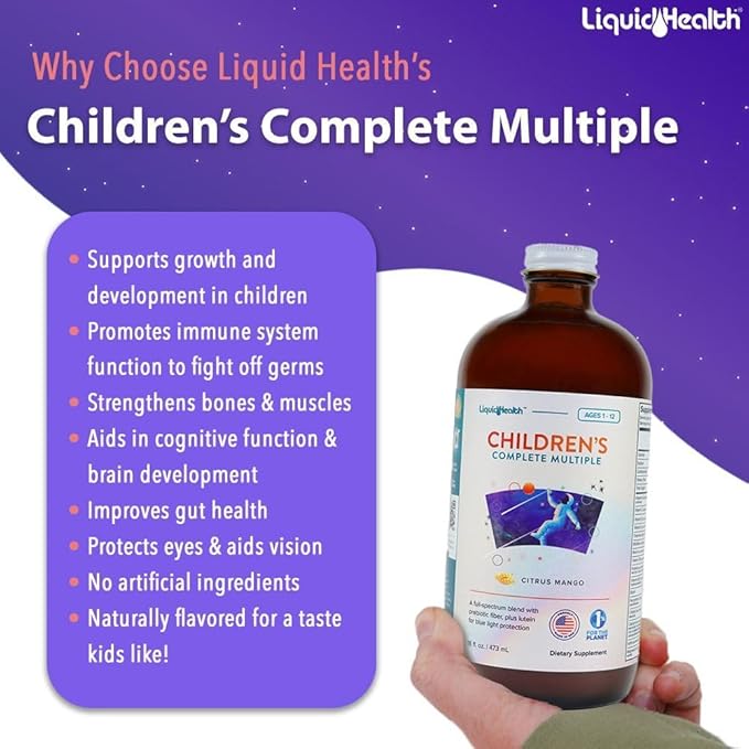 LIQUIDHEALTH 16 Oz Kids Liquid Multivitamin
