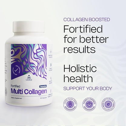 Multi Collagen Capsules: Fortified with TamaFlex®,
