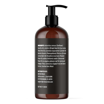 Lavender Massage Oil with Collagen and M3 Naturals