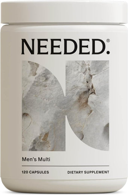 Needed. Men's Multivitamin 2,000IUs of D3, Immune, B12, Selenium