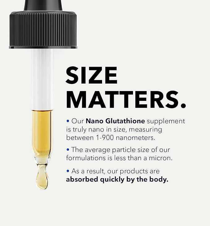 Nano Glutathione Drops by Nanoceutical Solutions 8 Times 30 Servings