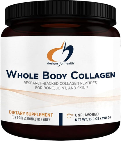 Designs for Health Whole Body Collagen Powder (30 Servings)