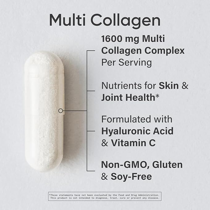 Sports Research Multi Collagen Pills (Type 90 Capsules