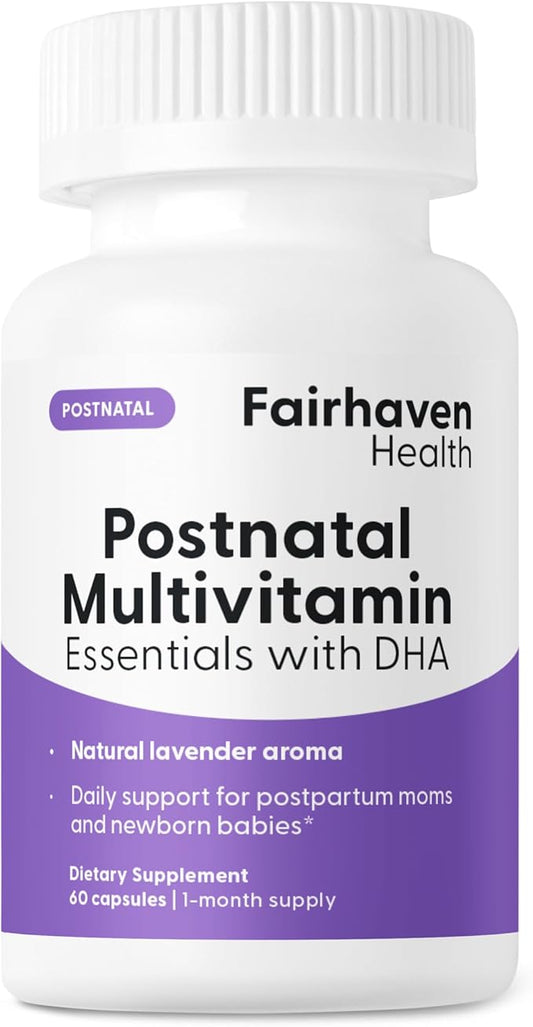 Fairhaven Health Postnatal Multivitamin Essentials 60 Capsules