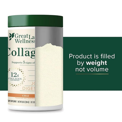 Great Lakes Wellness Collagen Peptides Powder 10 oz