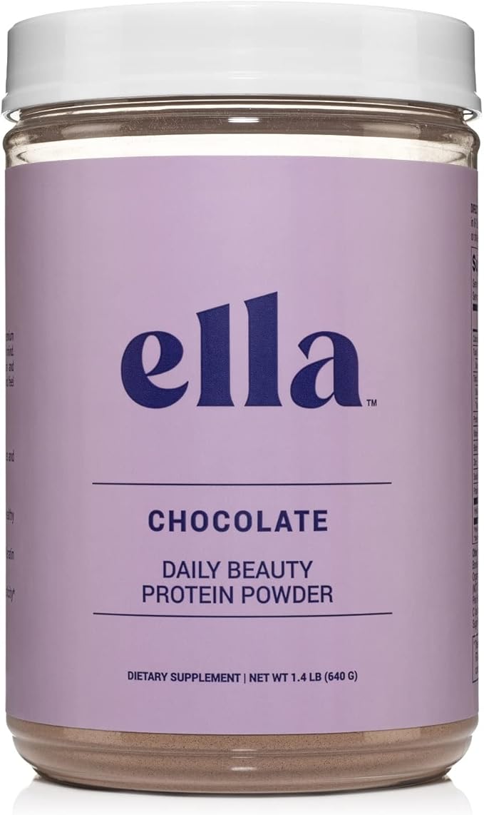 Ella Chocolate Collagen Protein Powder for Women 20 Servings