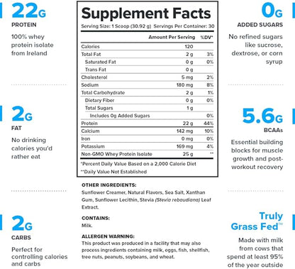 LEGION Whey+ Whey Isolate Protein Powder 30 Servings