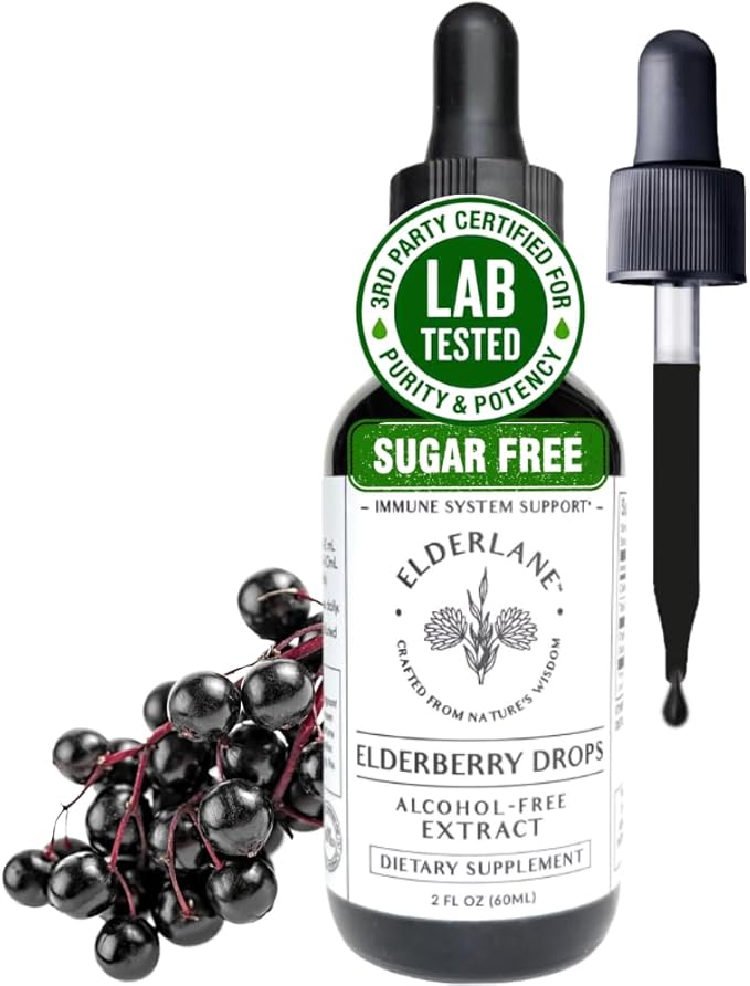 Elderberry Drops for Immune Support