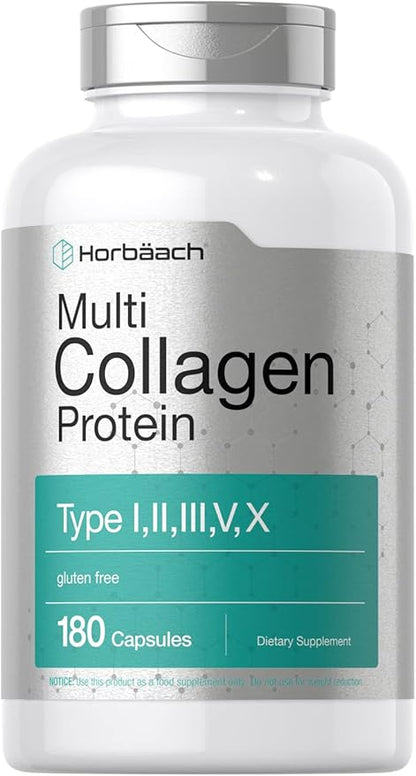Horbäach Multi Collagen Protein 2000 mg 180 Capsules