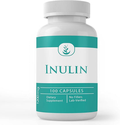 Pure Original Ingredients Inulin, (100 Capsules)
