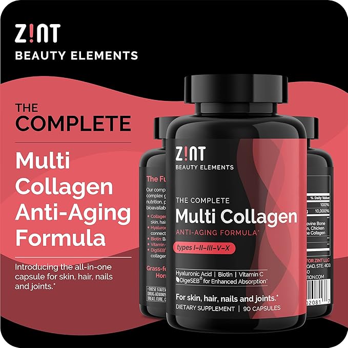 Zint Multi Collagen Pills 90 Count