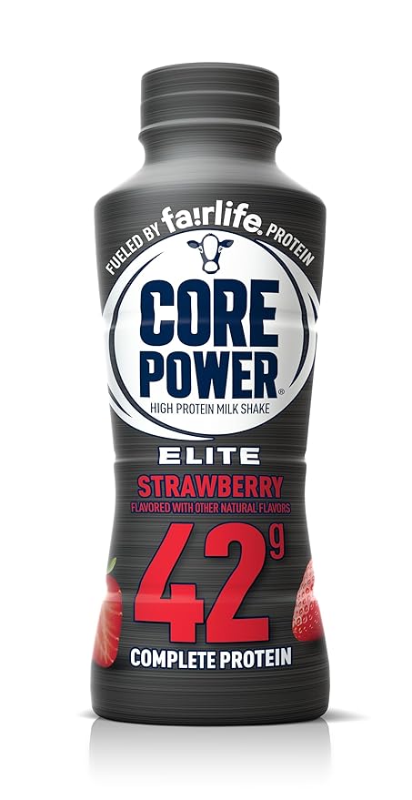 Core Power Elite High Protein Shake (42g), Strawberry, 14 Fl