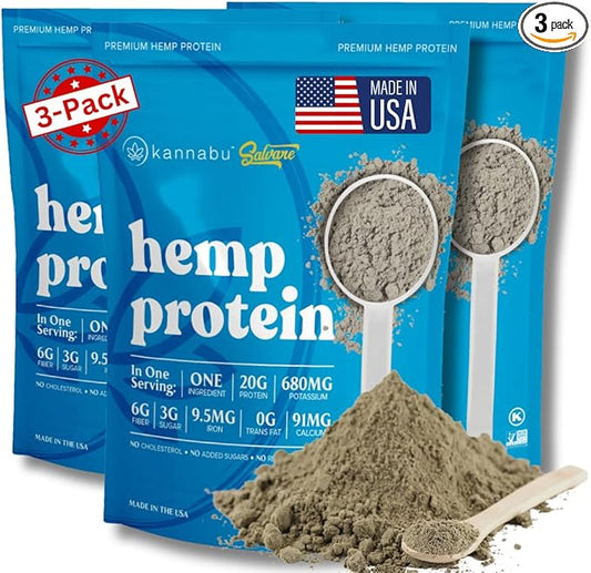 Hemp Protein Powder 20G Plant 3 6 6 9 9 | (14.8 oz 3)