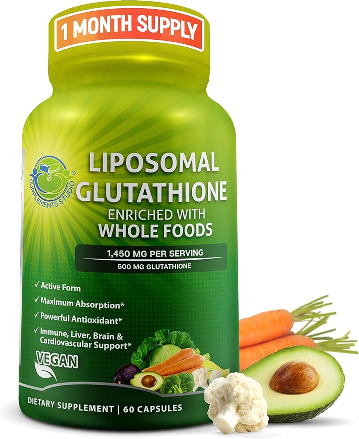 Liposomal Glutathione 500mg 60 count