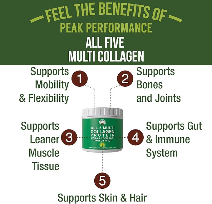 Peak Performance All 5 Multi-Collagen Protein