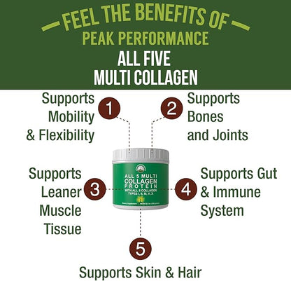 Peak Performance All 5 Multi-Collagen Protein