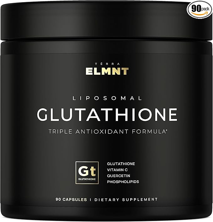 ELMNT 2150mg Super Antioxidant Liposomal Glutathione 1000mg - 90 Pills