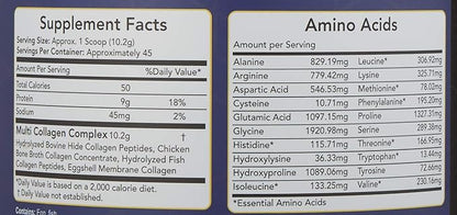 Pure Hydrolyzed Multi Collagen Protein Powder,