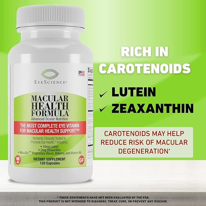Macular Health Beyond AREDS2 Formula, Advanced B6 (60 (60 Day