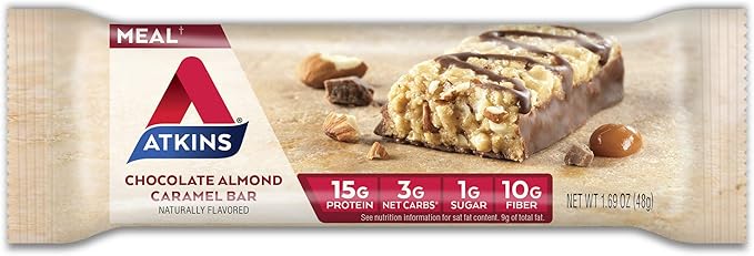 Atkins Chocolate Chip Granola Protein Meal 17g Protein, 12 Count 5 Count