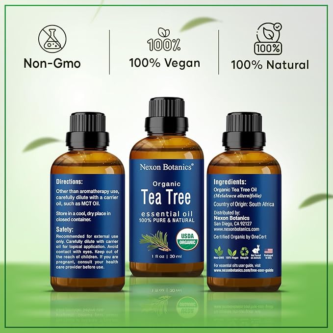 Organic Tea Tree Oil 30 ml 100% Natural,