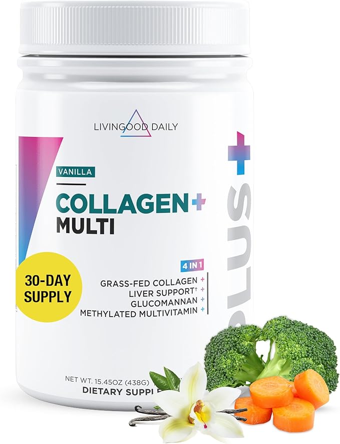 Livingood Daily Collagen Powder for Women 30 Servings
