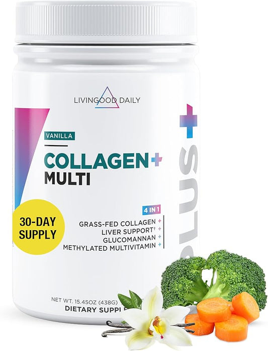 Livingood Daily Collagen Powder for Women 30 Servings