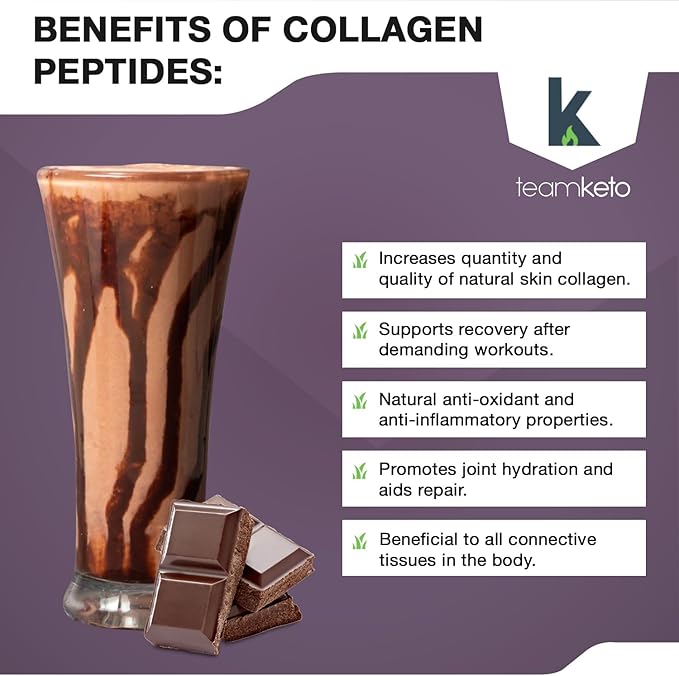 Collagen peptides powder- Naturally flavored 1 and 3 Grass-Fed 397g- 30 30 servings-