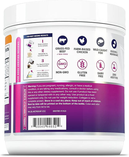 Multi Collagen Peptides Plus Hyaluronic Acid 60 Servings