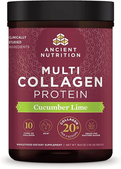 Ancient Nutrition Collagen Powder Protein, Multi 18.6oz